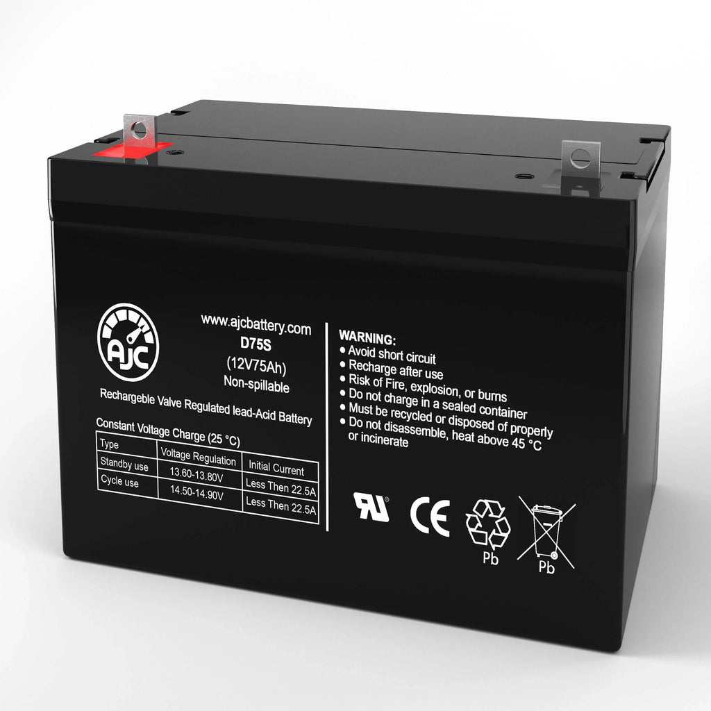 75Ah Brand Battery Mobility - Is Mobility an This 12V Replacement AJC Quantum Scooter R-4000 Pride