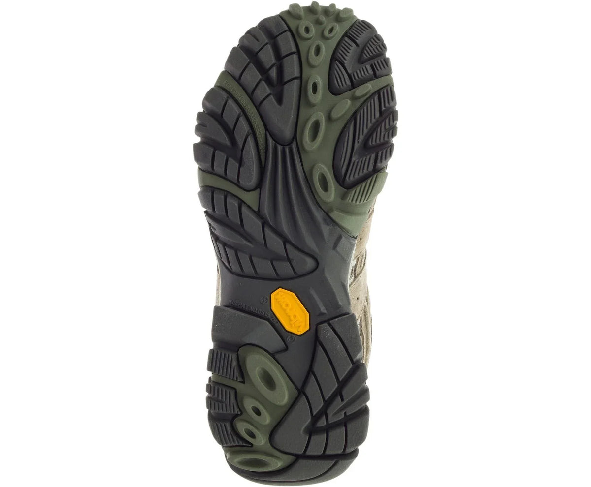 Size Wide Merrell 2 Ventilator Shoes, Hiking Moab Mid Women's 8.5 Olive,
