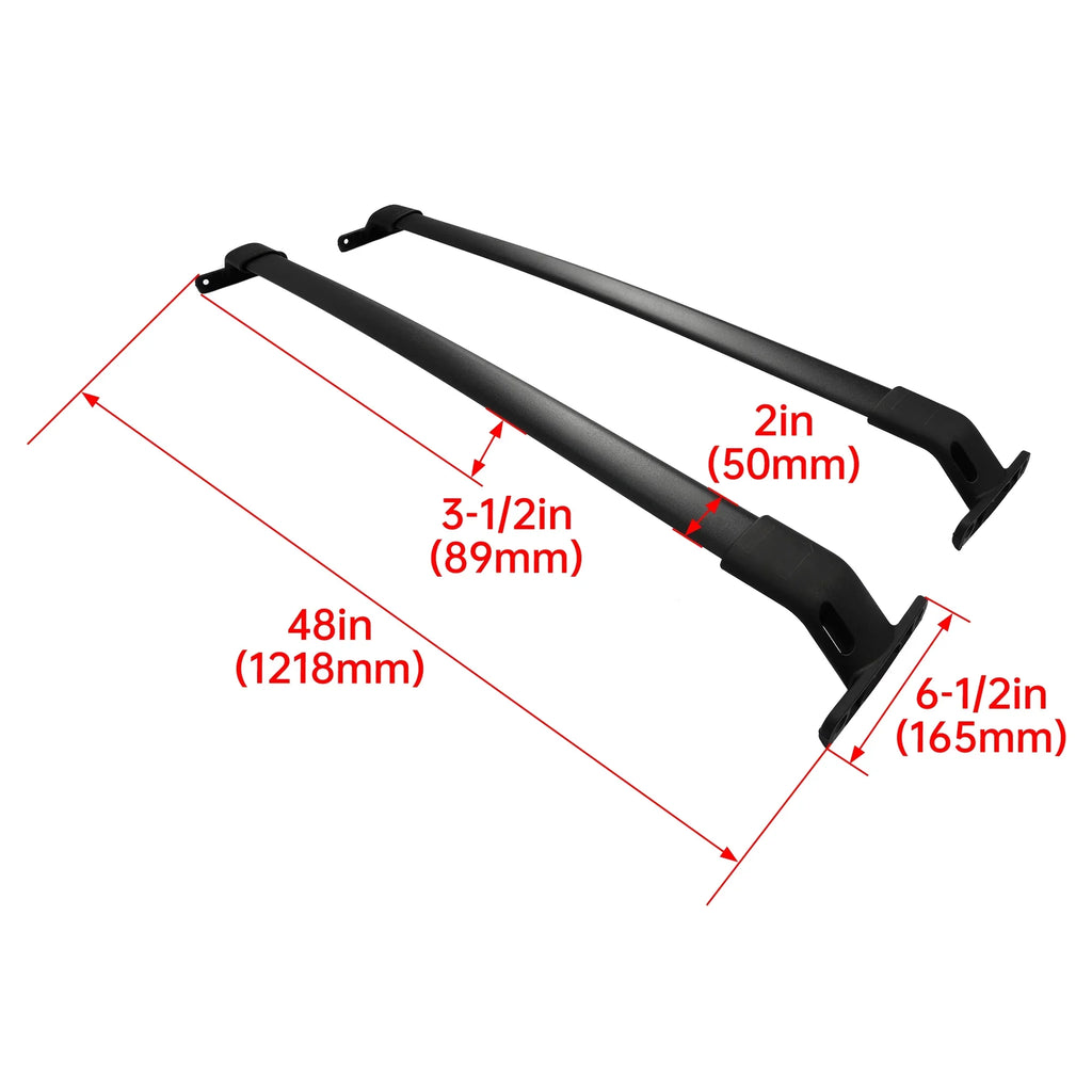 Cargo Carrier Ford Navigator for 2018-2023 Expedition/Lincoln Bars Luggage Cross Roof Kojem Rack