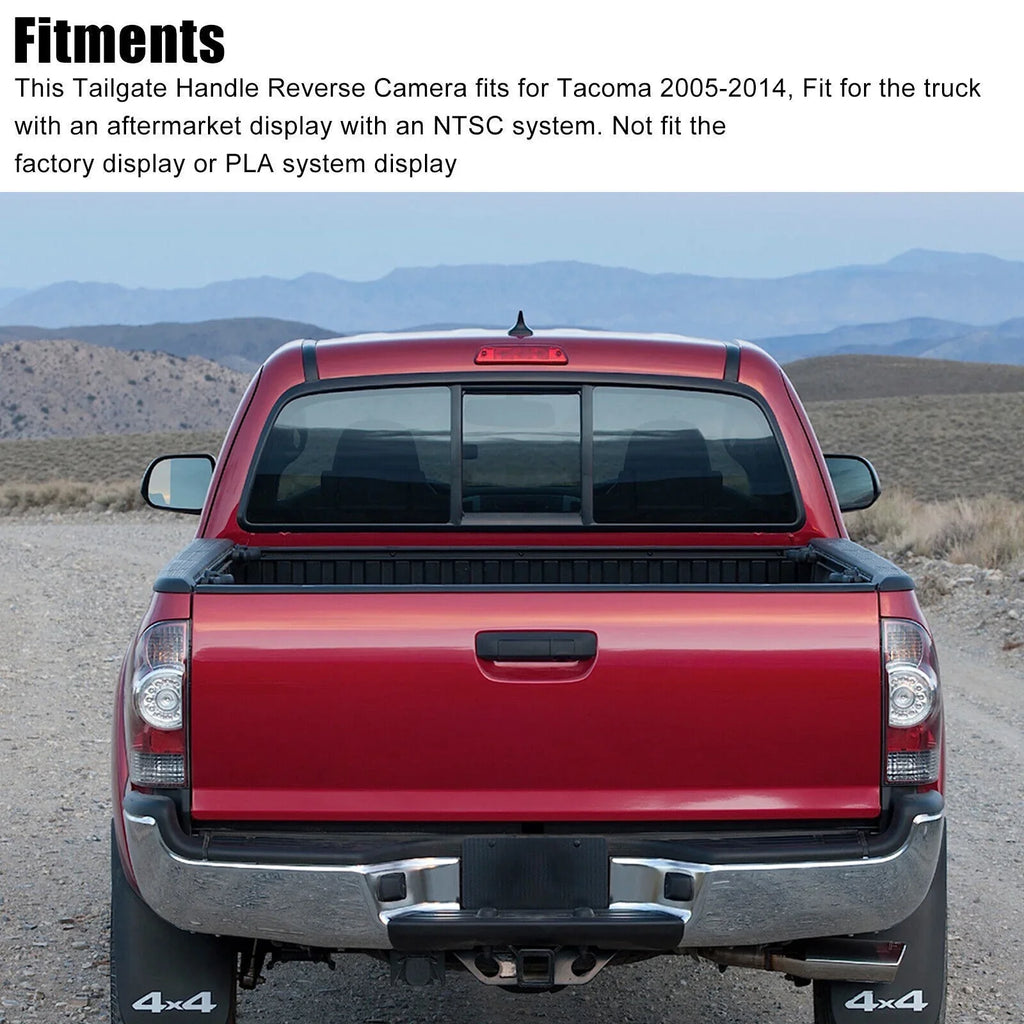 2008 Toyota Tailgate 2007 2004-2014 2006 for Xhy Tacoma Handle Camera Backup 09