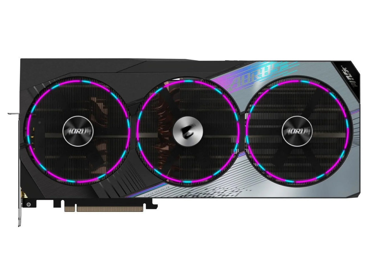 PCI AORUS GIGABYTE x16 RTX GeForce 4090 4.0 Express M-24GD 24GB Card GV-N4090AORUS GDDR6X ATX Video