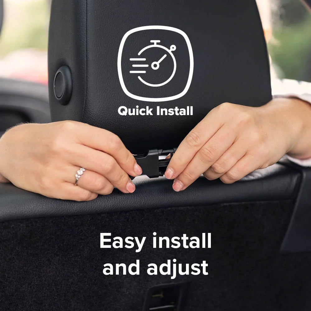 Protector, Car Crash Mat Seat Ultra Resistant, Diono Tested, Water Gray