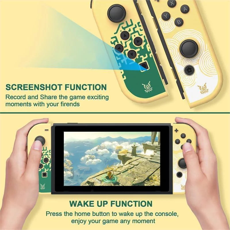 for Left Control/Wake-up/Screenshot Controller Switch Controllers with Vibration/Motion Dual Replacement & for Joycons Switch, Nintendo Right Wireless
