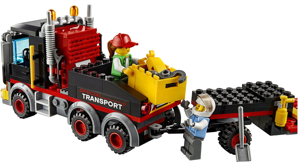 City Toy Truck Kit Cargo Building Transport Lego 60183 Heavy