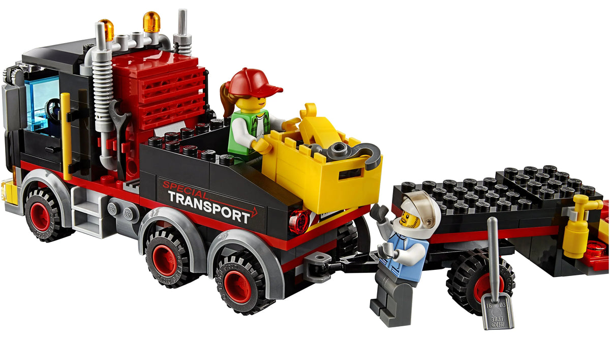 City Toy Truck Kit Cargo Building Transport Lego 60183 Heavy