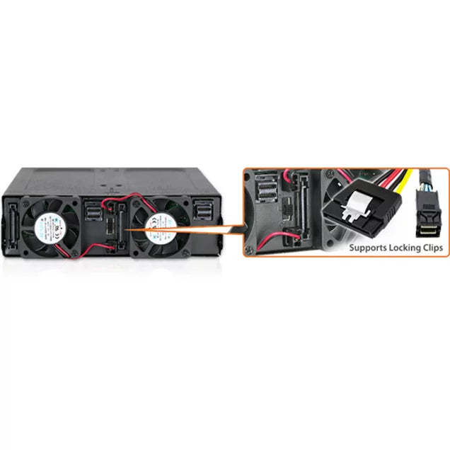 HDD Swap 5.25 ICY SSD in HD MiniSAS 8x2.5 bay MB998IP-B 1 RD x Hot Backplane