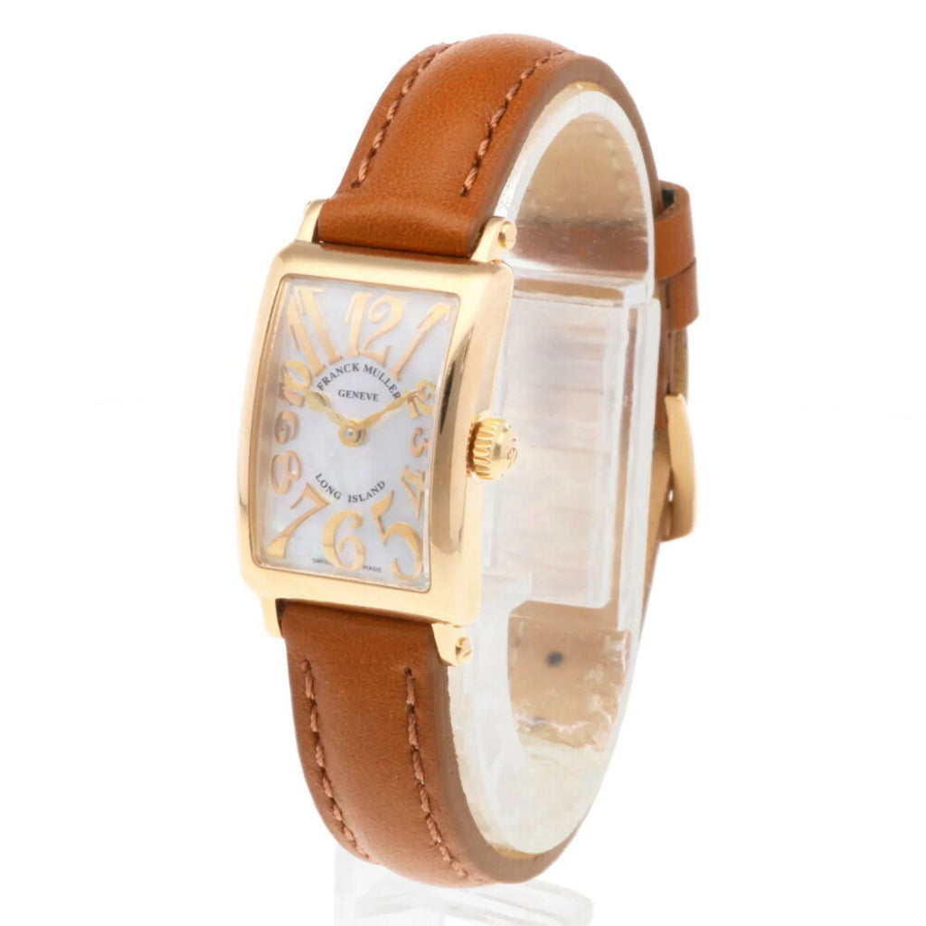 Pre-Owned Watch (Good) Long Muller FRANCK K18PG Ladies MOP2 802 Island MULLER Franck