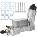 11- 68105583AE Assembly Engine 68105583AF Chrysler, Filter Cooler Oil Compatible Gaskets, Jeep Housing and with Kit Aluminum with 926-959 Oil Upgraded 16 Sensors Dodge Vehicle