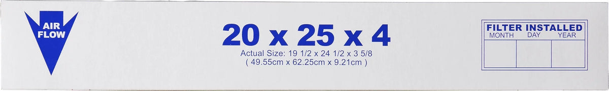 1 MERV Pleated Filter (3 5/8) Air Nordic 28x30x4 14 Pure Pack