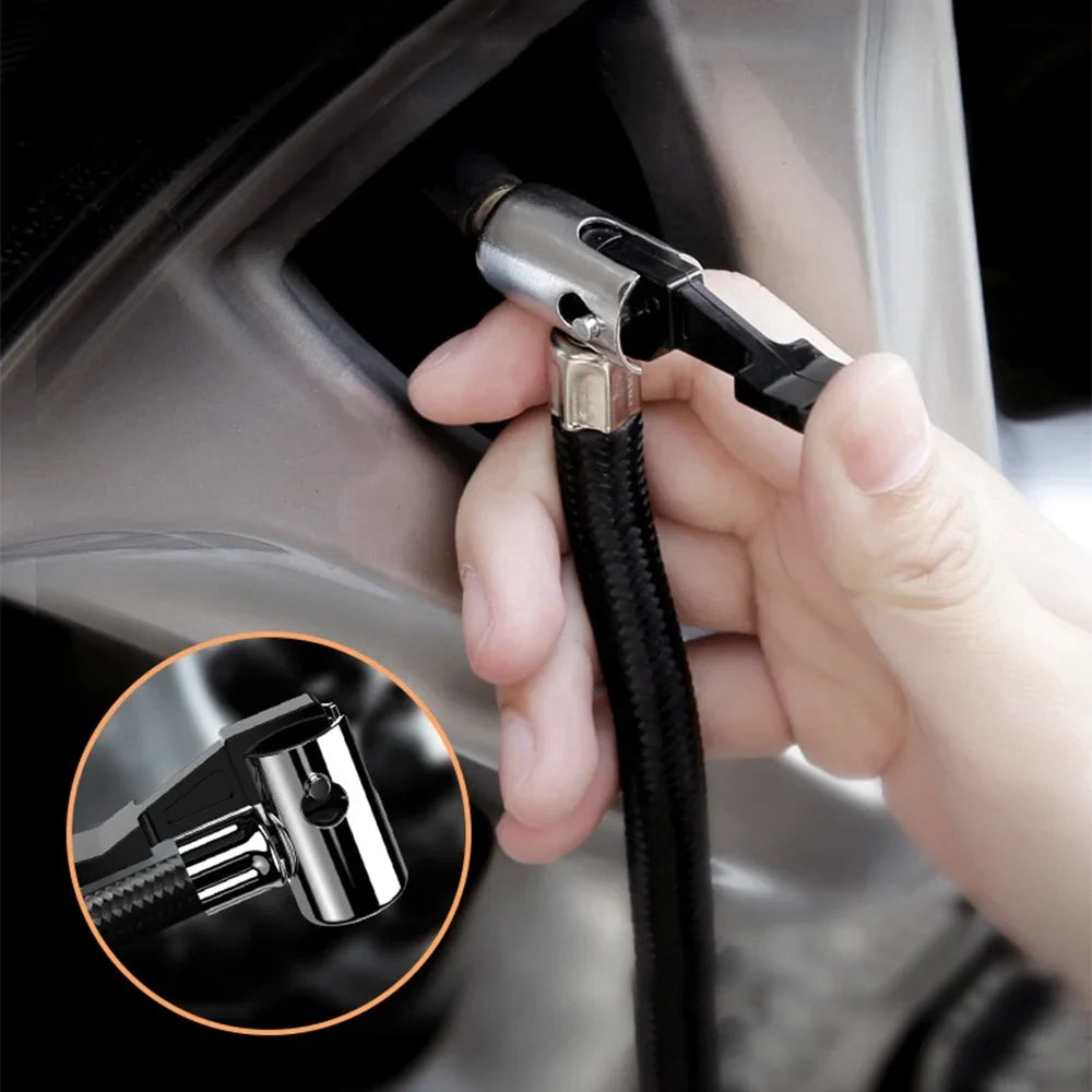 Car Digital 12V Compressor LED Inflator Pump Auto Portable Light Tire for with Air