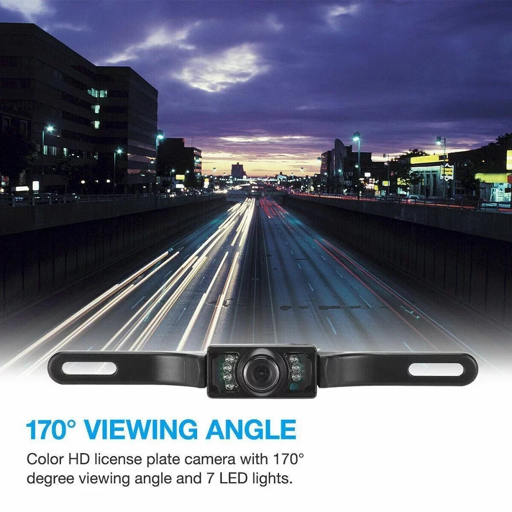 5" HD Camera Wireless Parking System View Rear Backup Piece 1 Vision Car Night Monitor with