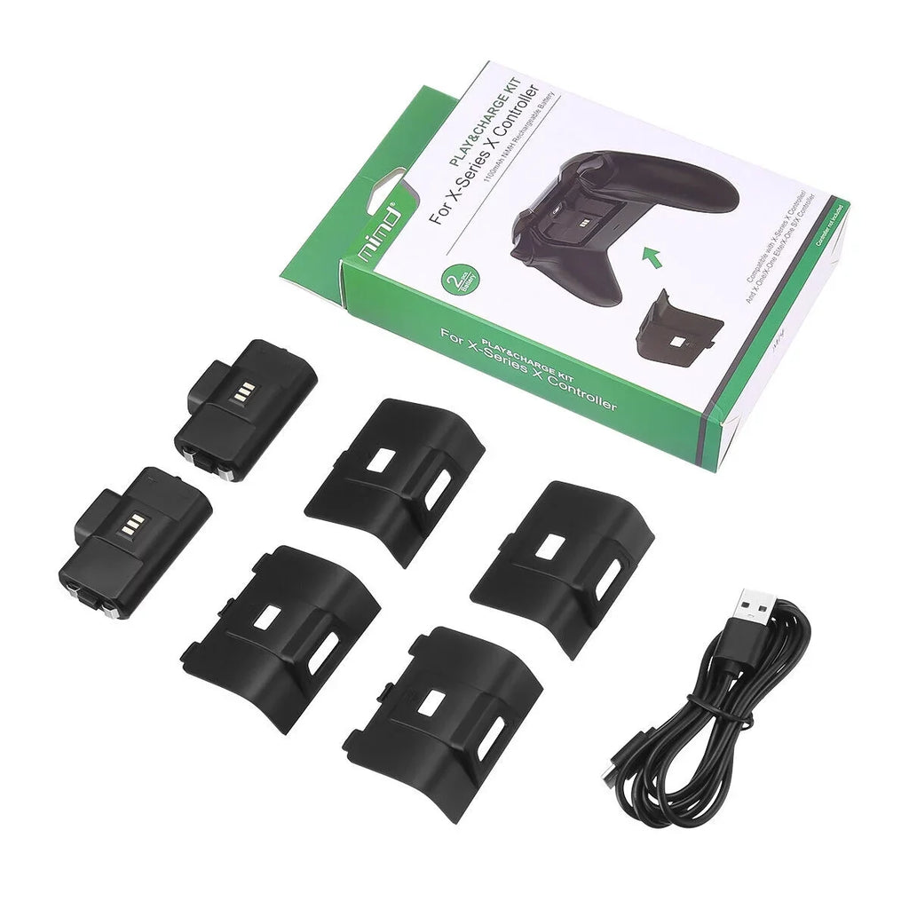 For Pack X/S 8pcs X/S with Battery Rechargeable Covers Controller Battery 4x Series One XBox