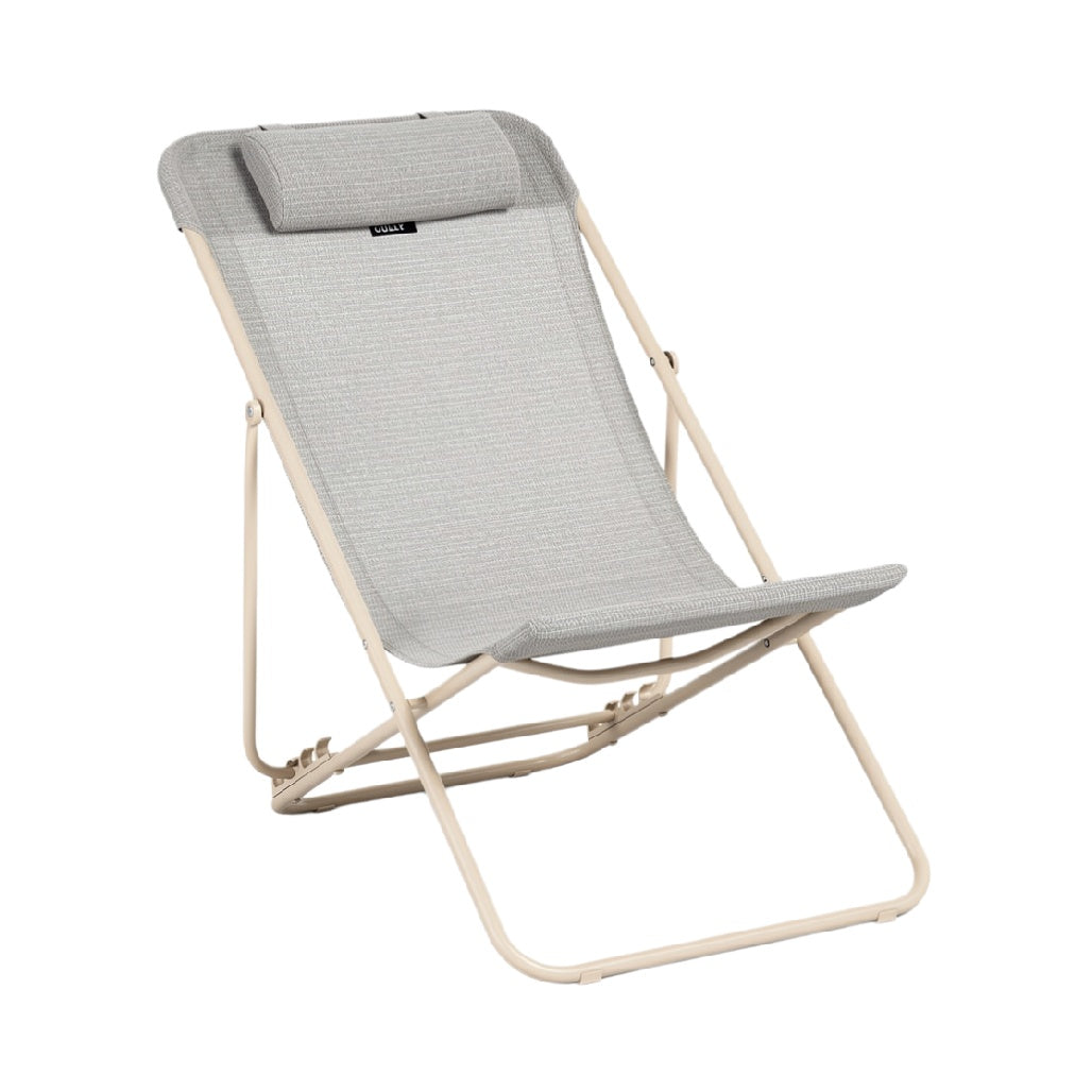 Compact Lightweight Folding Chair with Adjustable Headrest