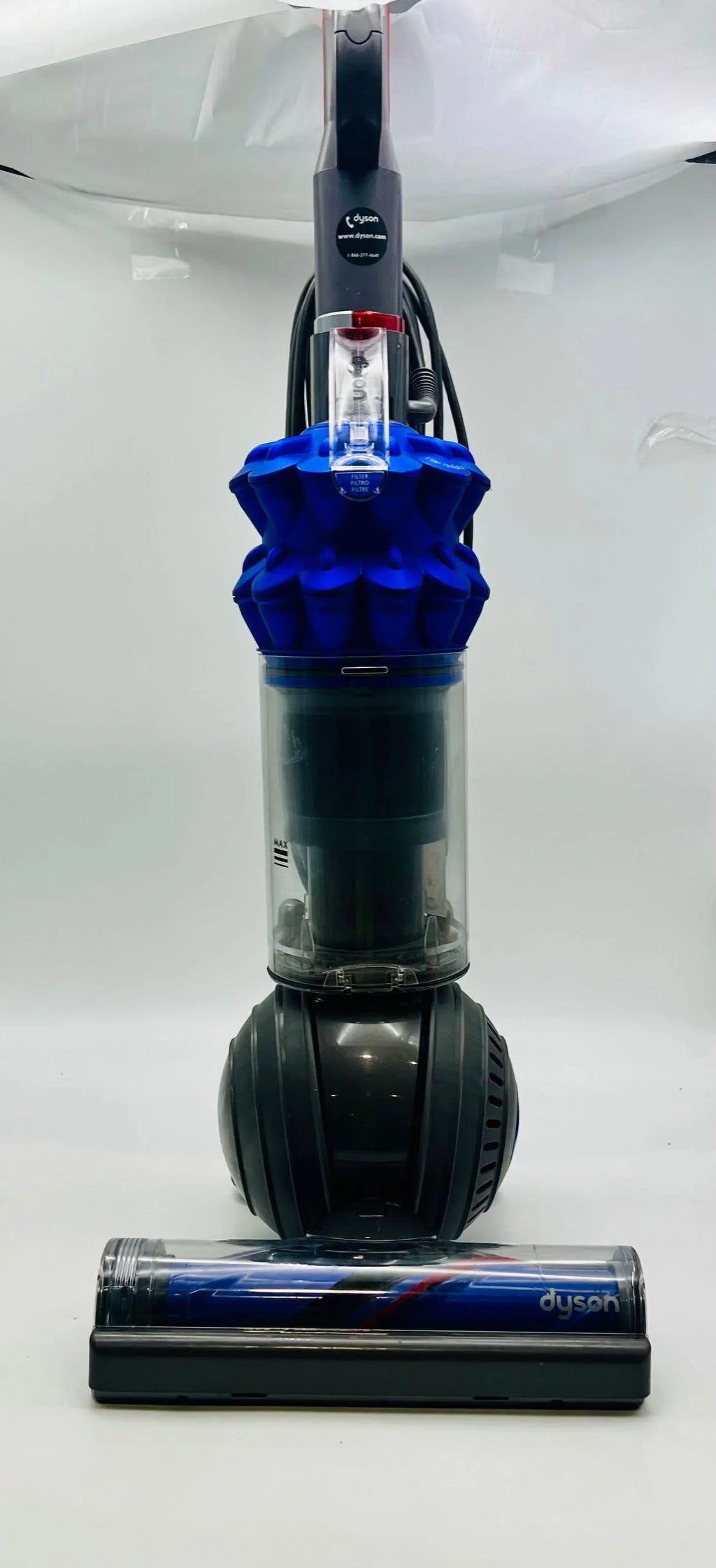 Upright Vacuum Compact 209456-02 Dyson DC50 Open Ball Box Iron/Blue Allergy
