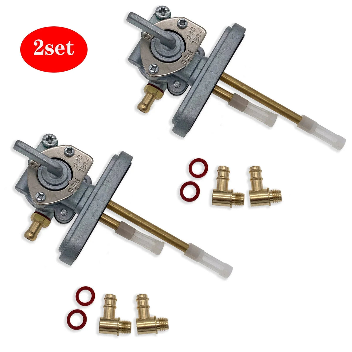 SR500 Gas XS650S USA XS650 Petcock Fuel For Yamaha XS750S 2x Valve XS850S Tap