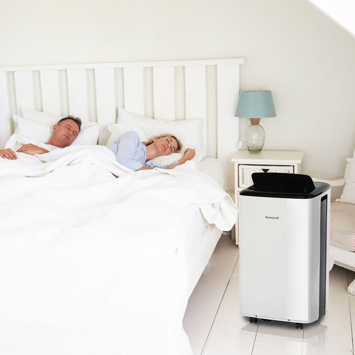 HF0CESVWK6 Dehumidifier WiFi with Conditioner & BTU 10,000 Portable Voice Smart Control, Air Honeywell
