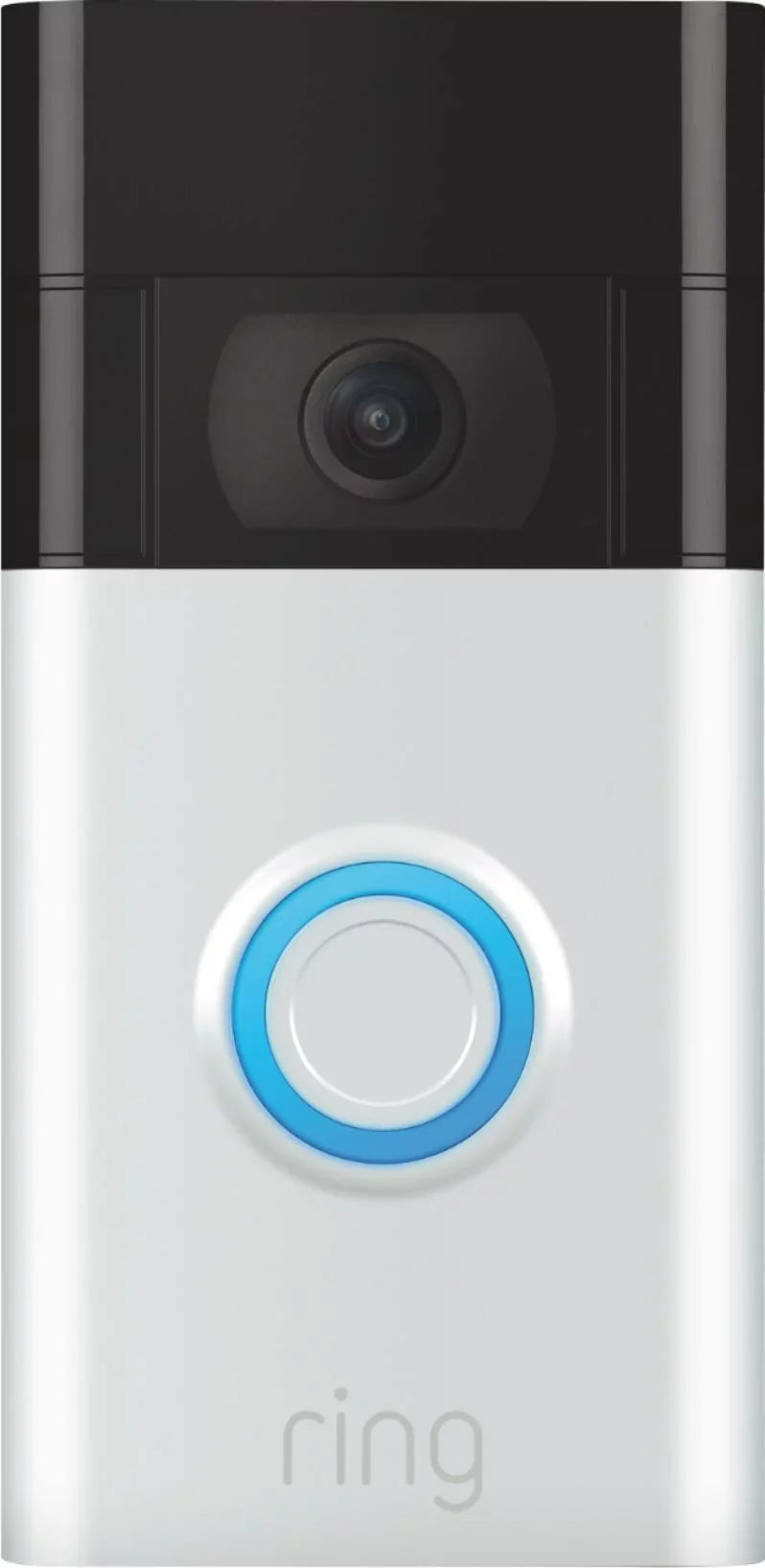 Story Camera, Cleaning Satin Battery in Cloth, or Ring_Video , 6 Doorbell 1080p , Wired Savings