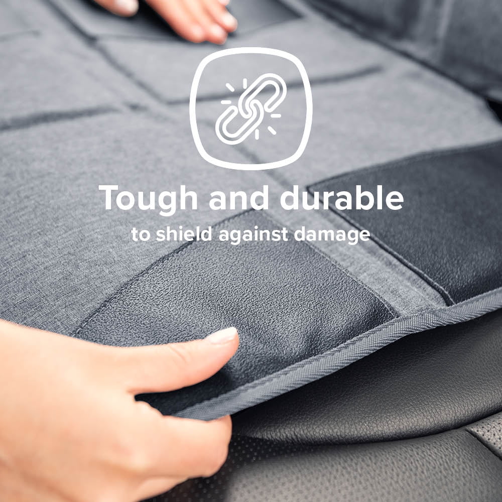 Protector, Car Crash Mat Seat Ultra Resistant, Diono Tested, Water Gray