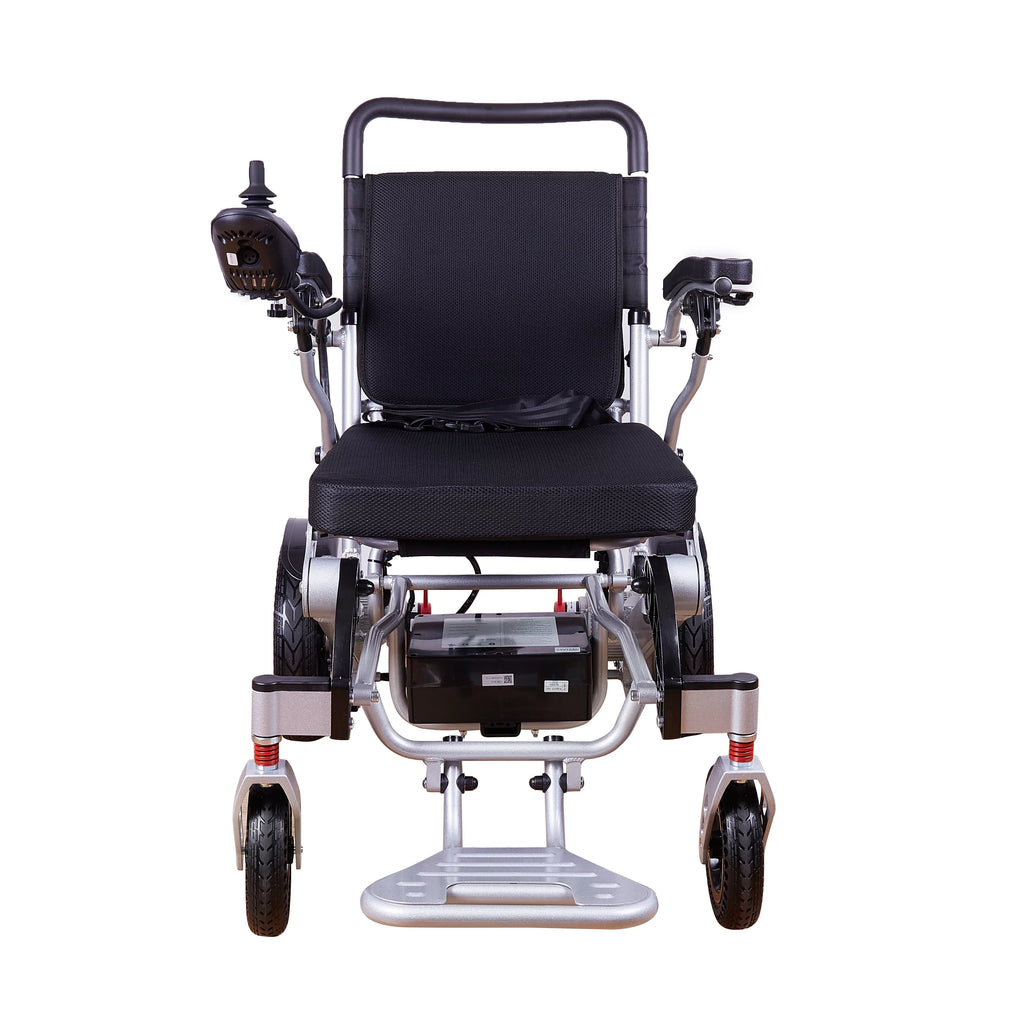 Lightweight - Alton Foldable Power - miles - SILVER Wheelchairs Exclusive 500W 20 and Mobility Electric 360lbs -
