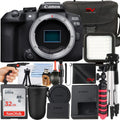 Mirrorless Card 32GB SanDisk + Memory Camera Only) + (Body Tripod Bundle SV R10 Case EOS Premium Accessory with + Canon