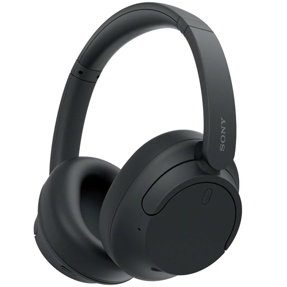 WH-CH720N/B Headphone Pro Case Cleaning Cloth Stand Gear Noise Black Microfiber Deco + Cancelling Audio Wireless + Bundle Hard with Sony Headphone,