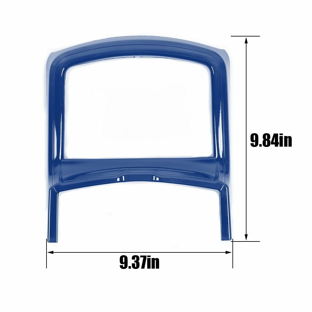 Central Panel Console + Trim Cover Cup Teledu Holder Inner Blue