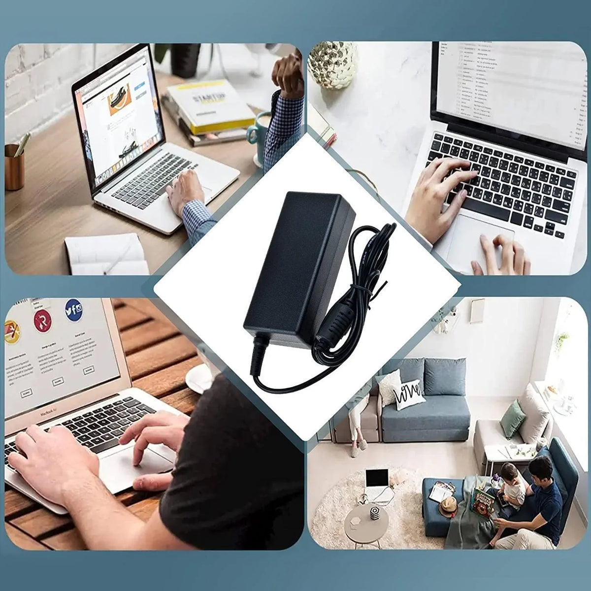 LJ65-DT-100UK TJ66-CU-499SP 4.74A / 19V with MS2290 Cord Charger PC Guy-Tech Notebook AC Laptop 19VDC Compatible Supply DC Power 90Watt Packard Adapter Bell 90W LM85-GU EasyNote TJ71 TJ66-AU-083FR