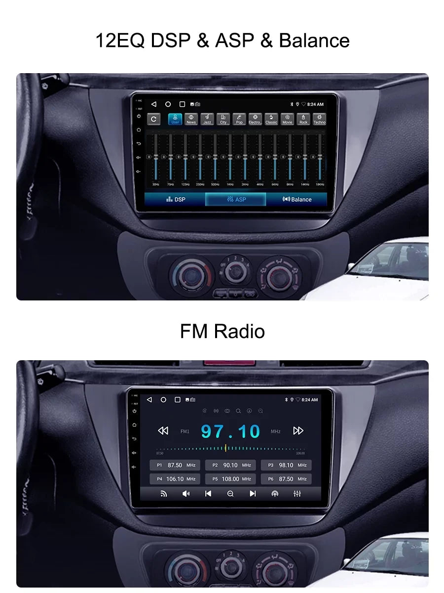 Radio Carplay Lancer With 9 Android Navi Car Mitsubishi Stereo Android Auto For Bluetooth GPS - 2000 2010 Screen CS