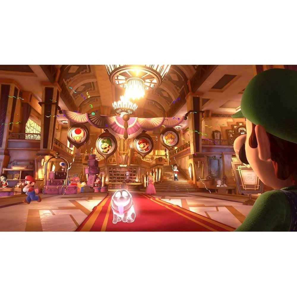 '- Glass Nintendo 2020 2020 Limited and Crossing: Disc Horizons Game NS Luigi's Edition NS Console! Mytrix Protector Switch New Tempered with Animal New Bundle Mansion Screen New 3