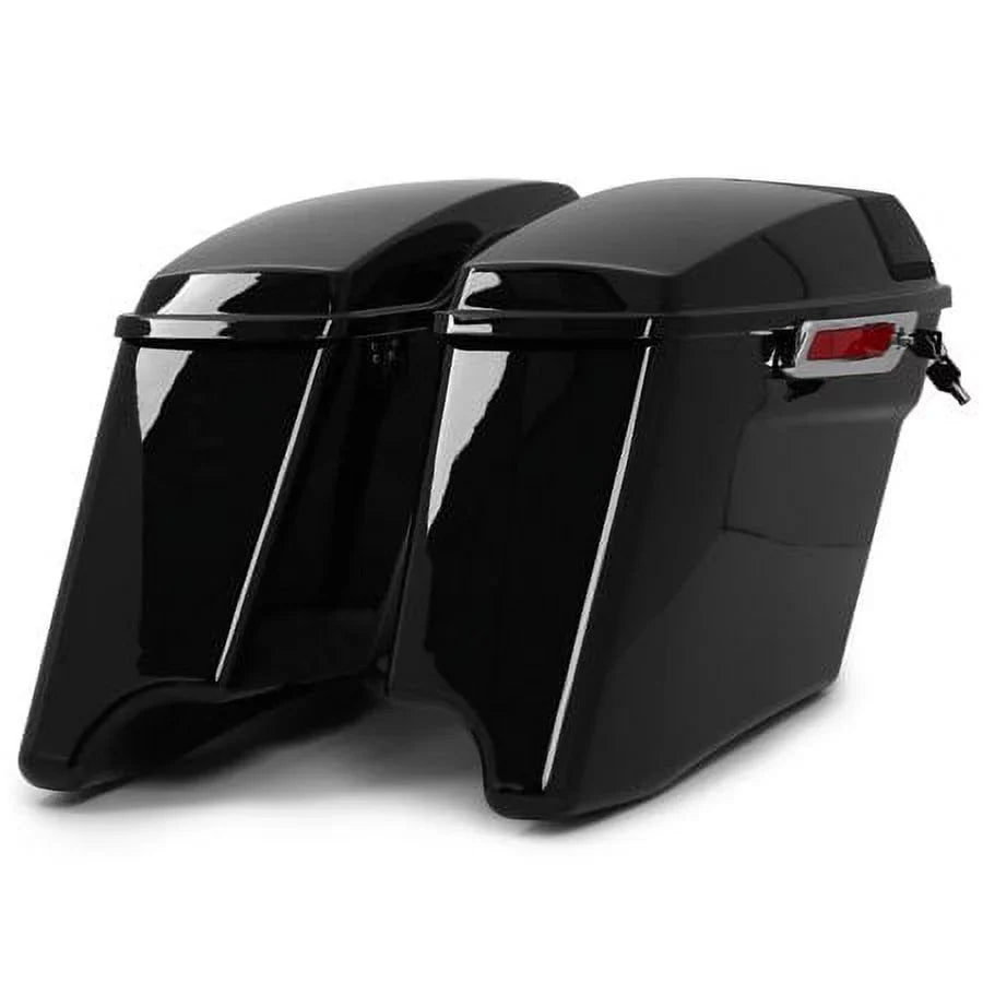 Grills 15 with 19 18 22 23 Audio Hard CVO 5" Glide Saddlebags Cover Harley Touring 21 14 for 16 17 20 w/Speaker Kojem