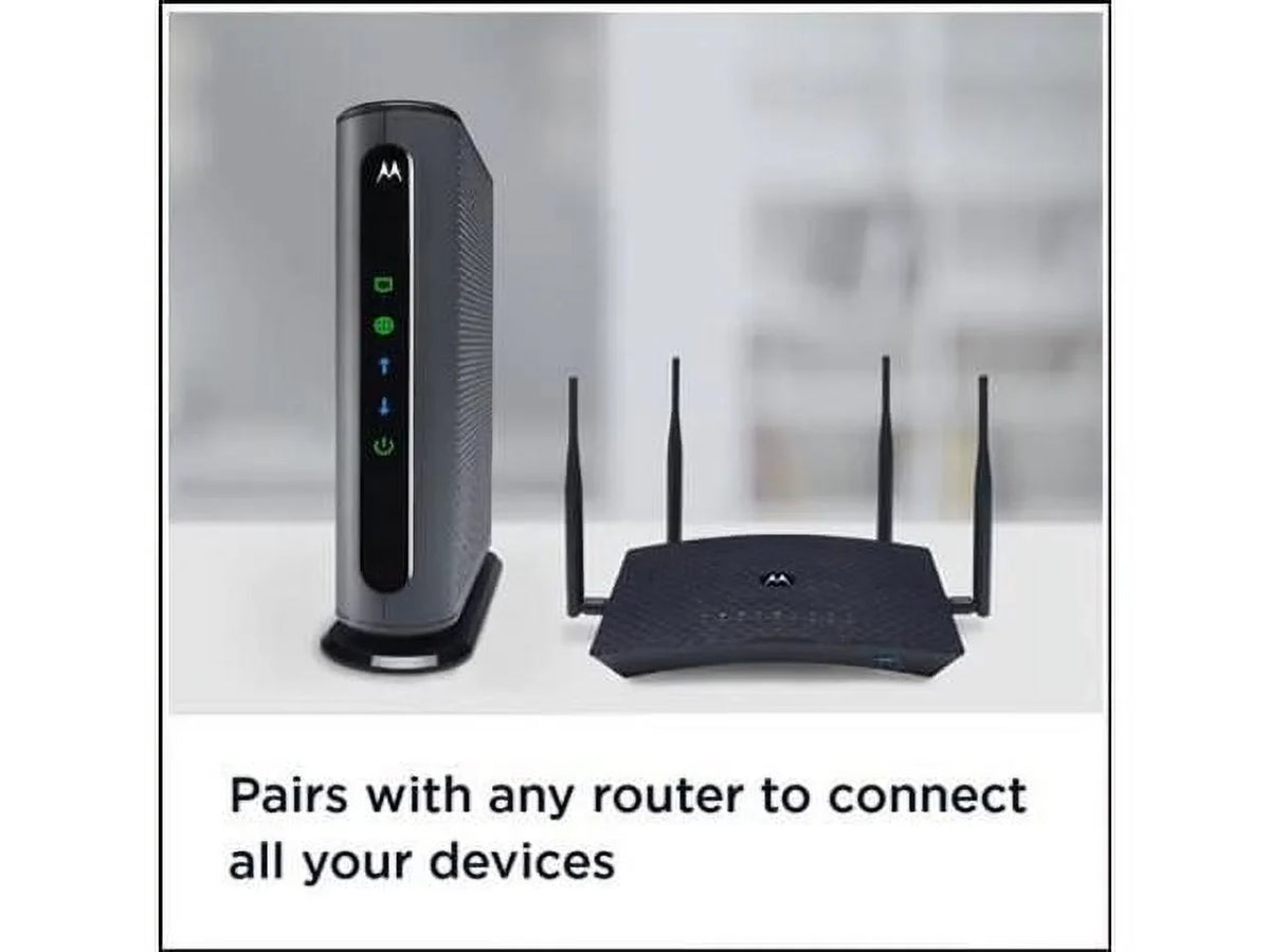 Modem, 3.0, and Cable MB7220, Time 8x4 BrightHouse, 343 Wireless) Comcast XFINITY, (No Certified Cable, More Model by DOCSIS Cox, Warner Mbps