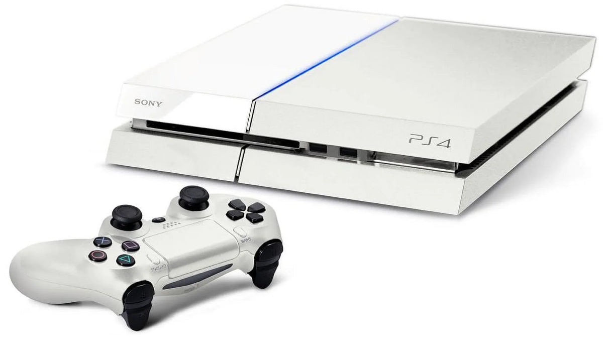 Kit 500GB Gaming New White, With Console 4 PlayStation Sony Like Headset 2 Cleaning Controller