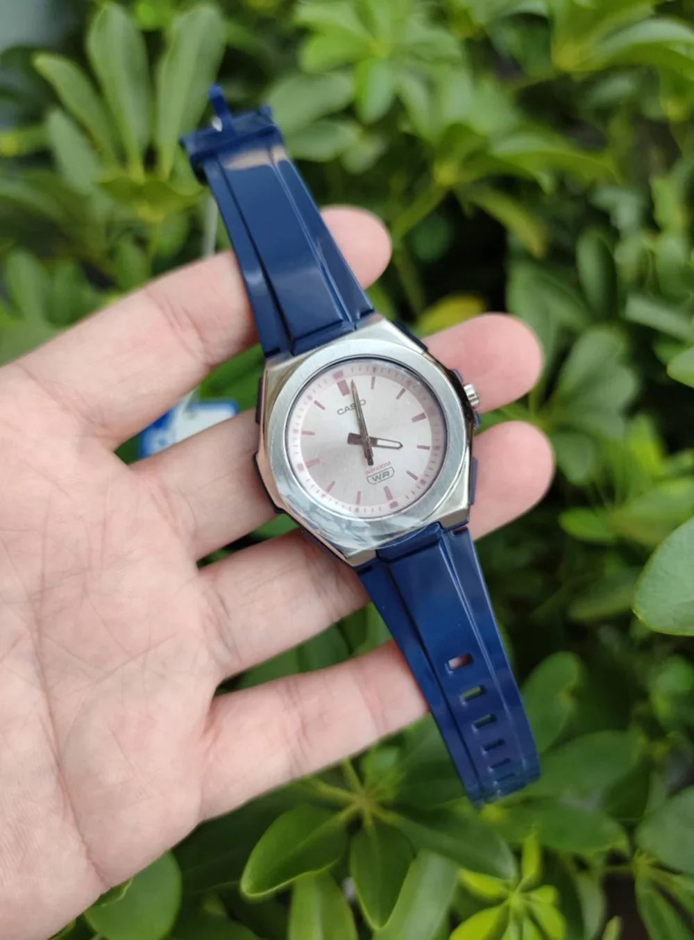 Casio Female Pink LWA300H-2EV 100m Dial Resin Analog Watch Adult's Quartz Blue