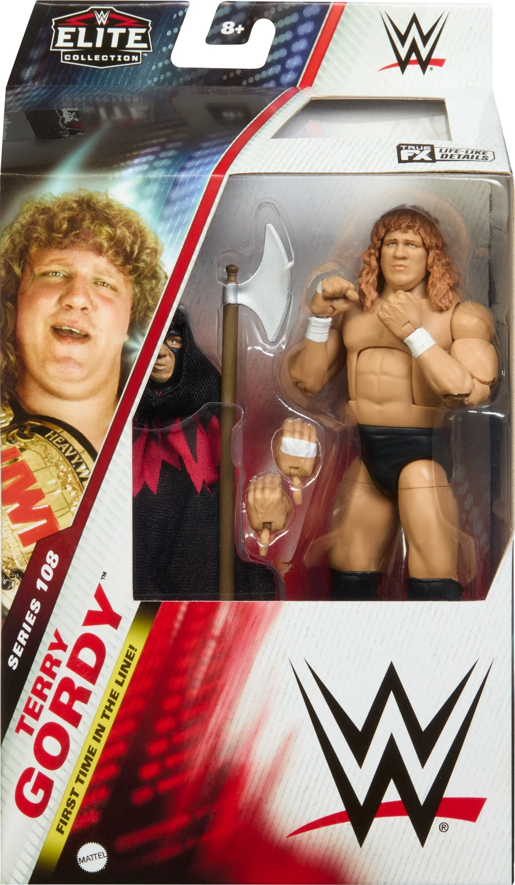 Accessories Gordy Figure, Collectible WWE Action Elite Superstar with & 6-inch Articulation Terry