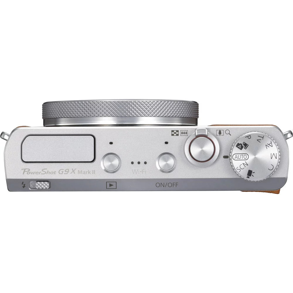 PowerShot 20.1MP Camera Digital EXT Mark + Canon + G9 - BAT Flash 32GB Kit II X