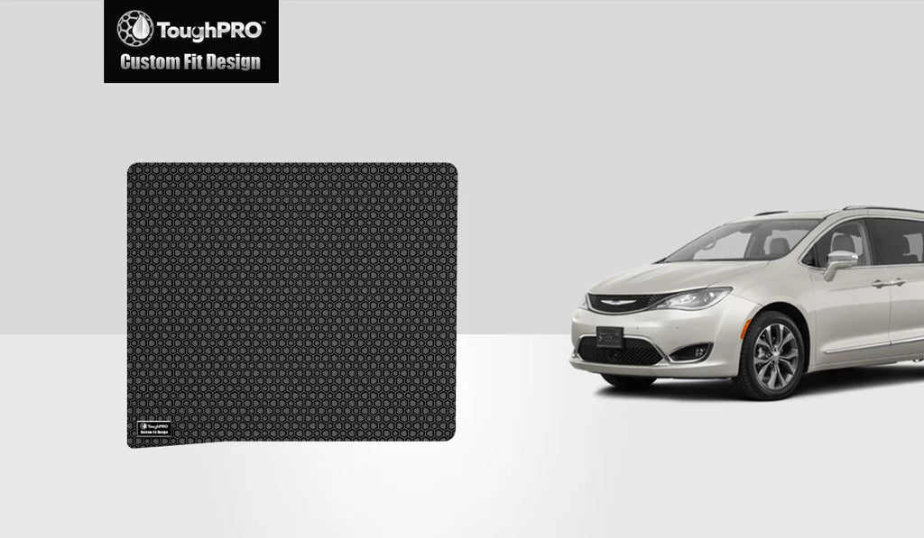 '- Cargo - - (Made Rubber Compatible Weather ToughPRO with in Duty All USA) Heavy Mat Pacifica - Black CHRYSLER 2019