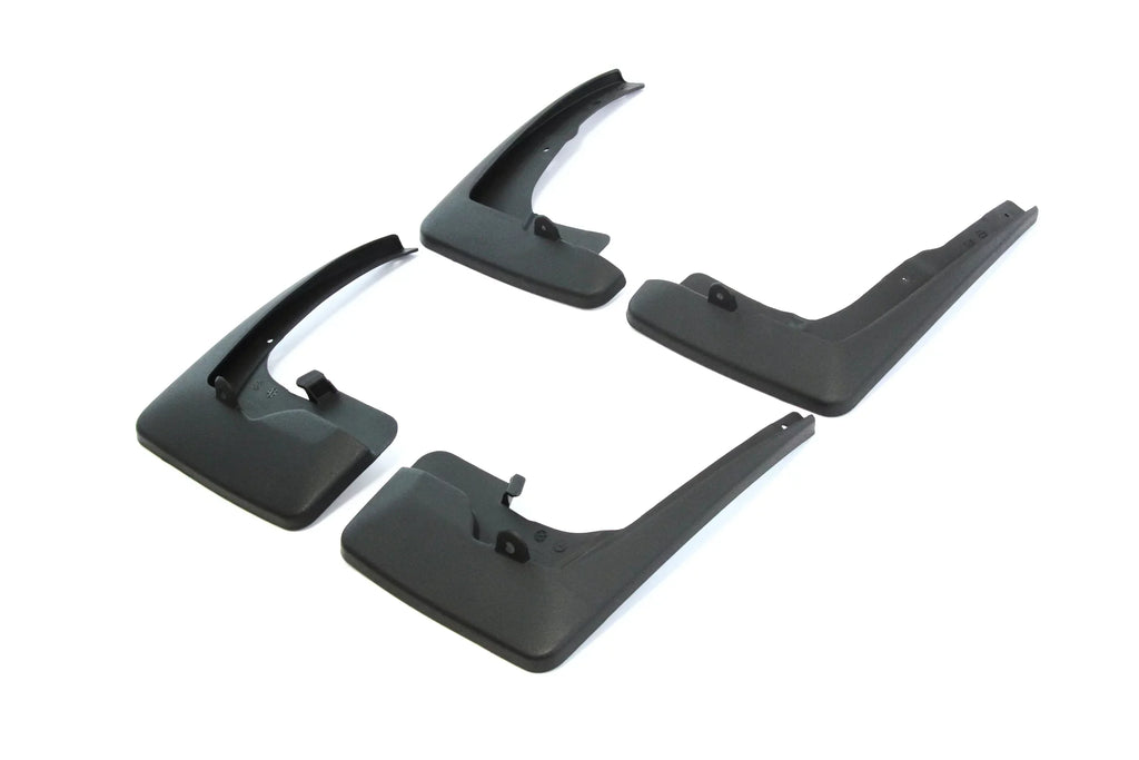 Front Set PT76921110 Splash Compatible Rear and PT769-21110 Flaps 4pc Mud Guards Hound Auto Scion with tC Molded 2011-2016 Red Full