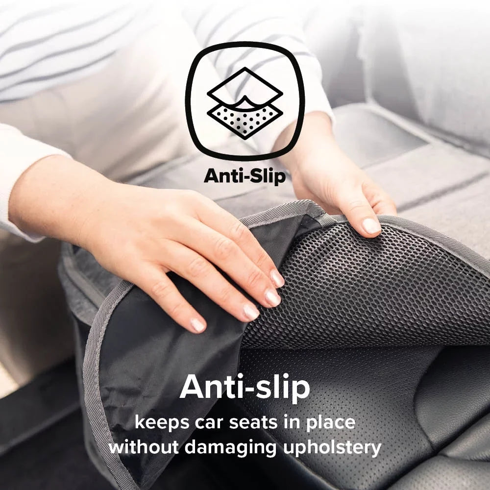 Protector, Car Crash Mat Seat Ultra Resistant, Diono Tested, Water Gray