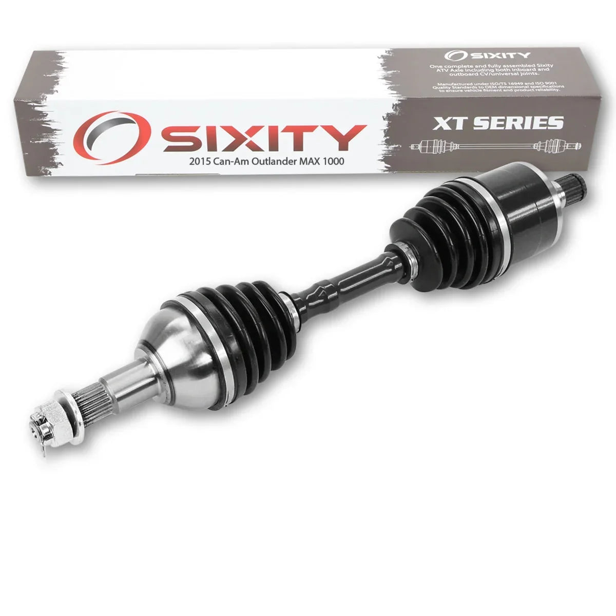 LTD 1000 Outlander Can-Am Rear Right MAX Sixity with Axle 4X4 - compatible XT EFI 2015