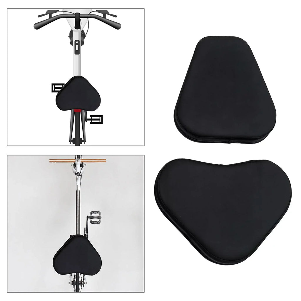 for Bike Seat Bike Cushion Black Cover Exercise Back 16cm 12cm Saddle Road Mountain Support with