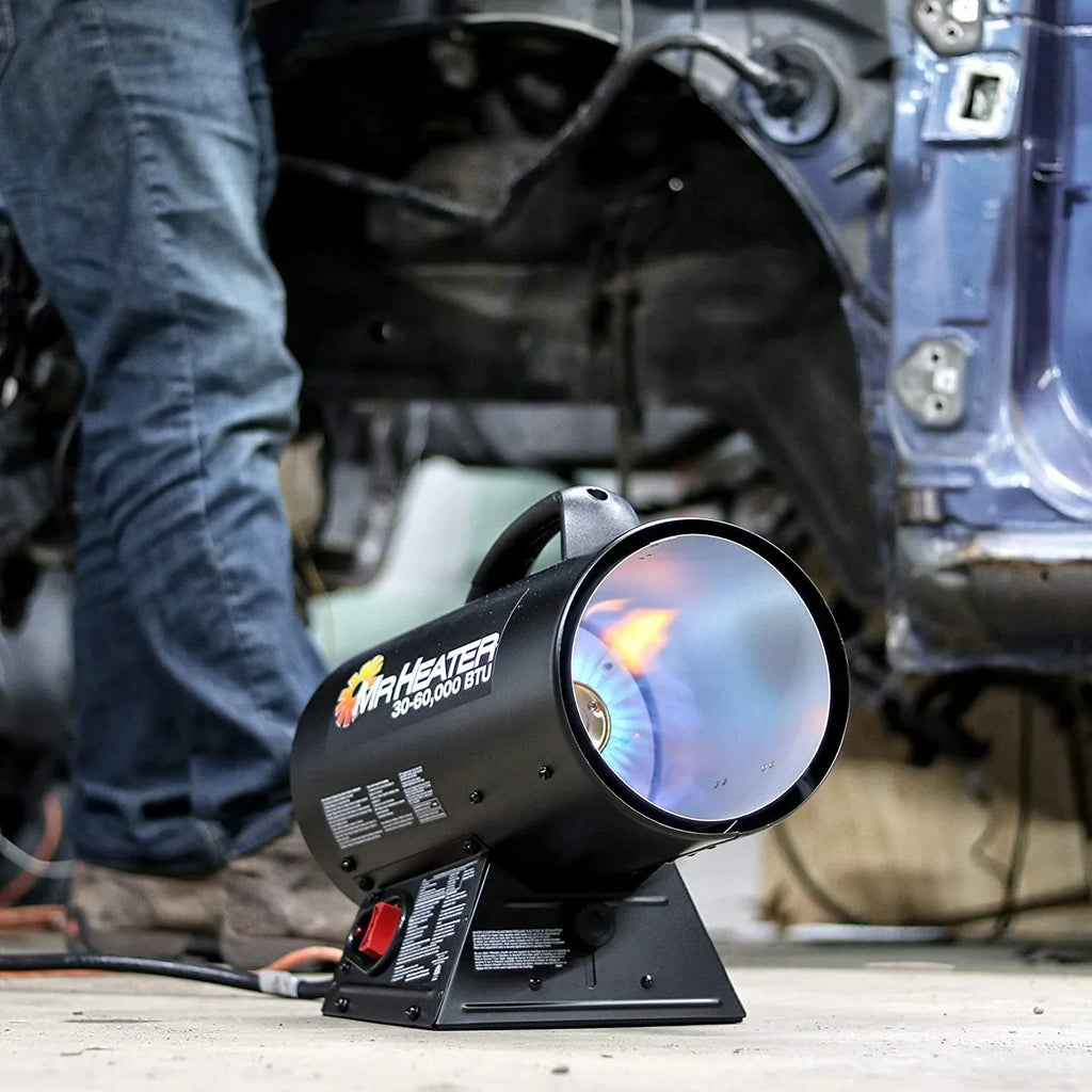 Portable Forced Heater BTU 60,000 Mr. Propane Heater MH60QFAV Air
