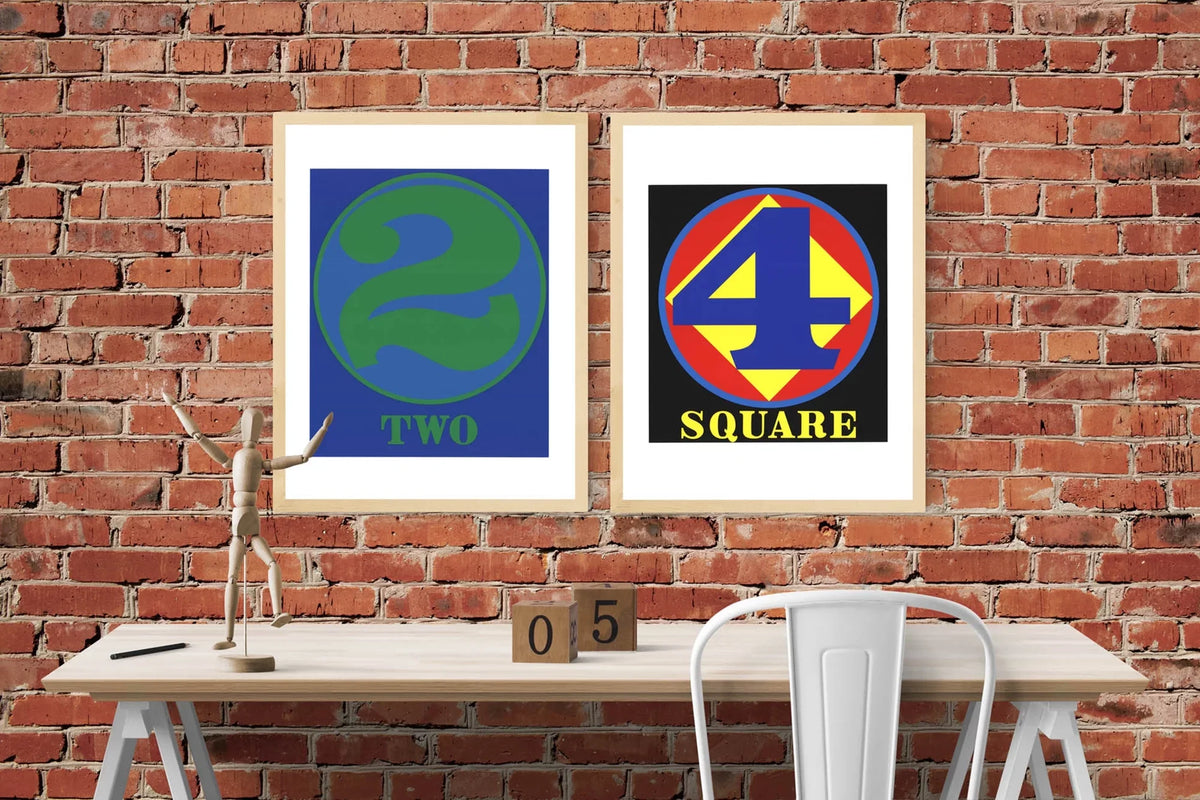 Square ROBERT Four), 1997 INDIANA (Number Polygon: