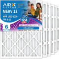 Air 1500 USA 2200 Pleated 9 AIRX by 15x20x2 Conditioner Made 6 Premium Comparable 15x20x2 FILTERS FPR & AIR. - to Filters HVAC CLEAN Electrostatic MPR Filter Filter AC 13 Air MERV WICKED Pack Furnace