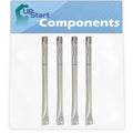 Stainless 810-7451-F Steel Grill Charmglow Burner Pipe Replacement Burners Compatible Tube for BBQ Gas Barbeque - Parts 4-Pack