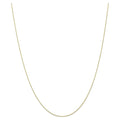 10 Chain Yellow Carded Primal Karat Gold Cable Gold Rope .5mm
