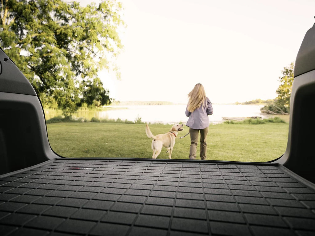 Odyssey Cargo Honda WeatherTech 2011-2017 3rd Row Seating, Trunk - Tan with compatible Liner Behind