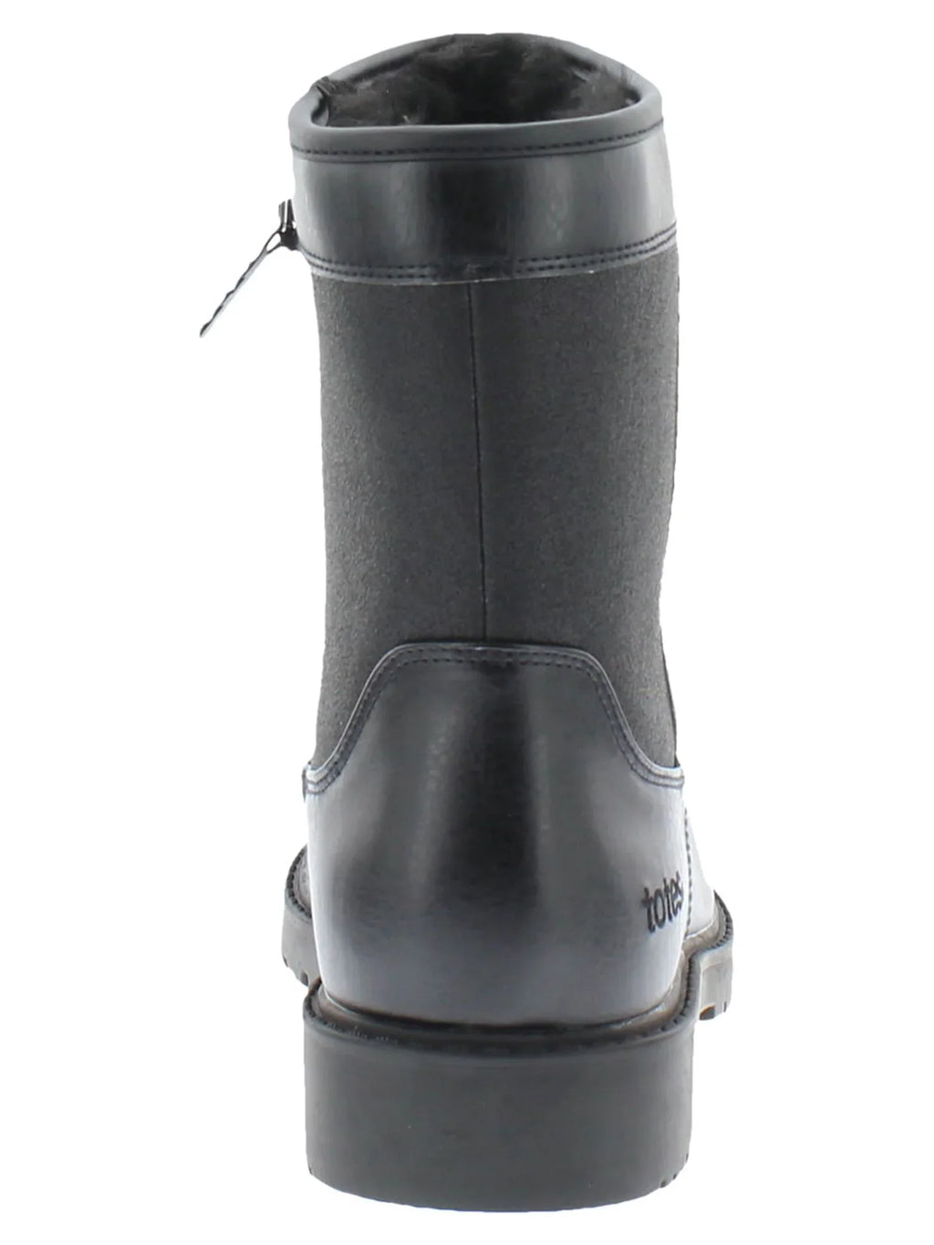 Faux Snow Width Totes Boot Men's Fur Stadium Wide Lined Waterproof Available -