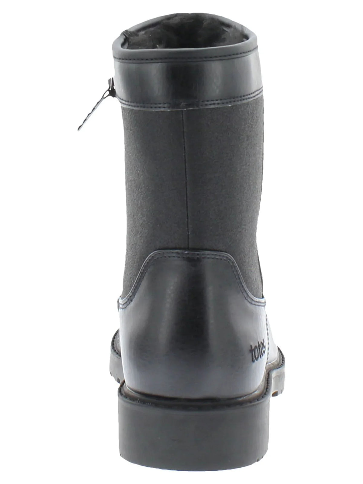 Faux Snow Width Totes Boot Men's Fur Stadium Wide Lined Waterproof Available -