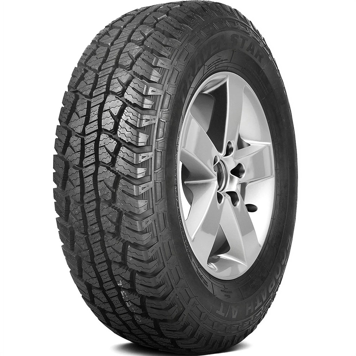 Fits: A/T Load E 245/75R16 Chevrolet 2015 1995-2002 10 Tahoe (FOUR) Ply Travelstar Terrain LT TRD Pro, Set of LT All Tacoma Ecopath Tires 4 AT Toyota