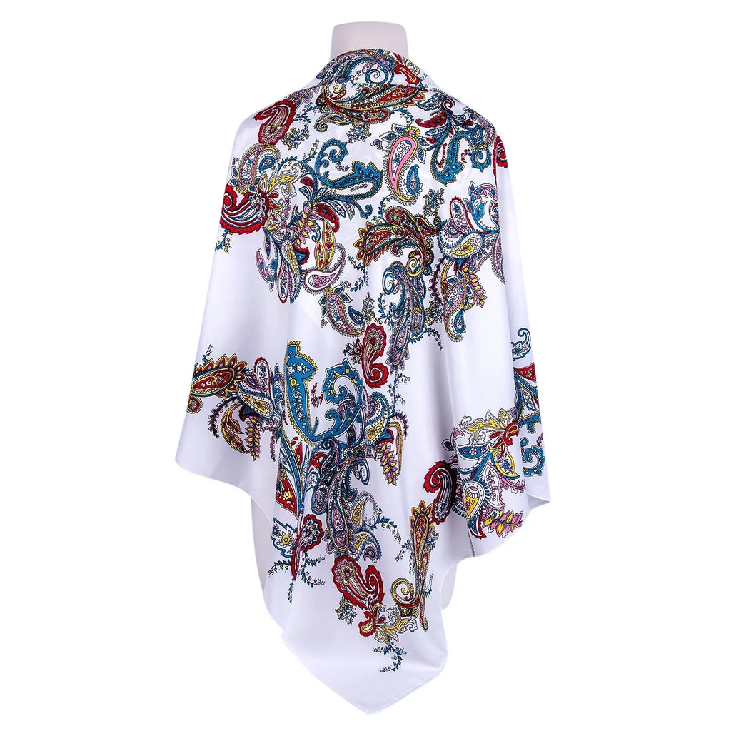 39x39” Tops Magic and Fashion Wrap Women Scarf GOODS STP Silk cm) (100x100 Wedding Shawl Land for Shawl Travel Evening for Shawl